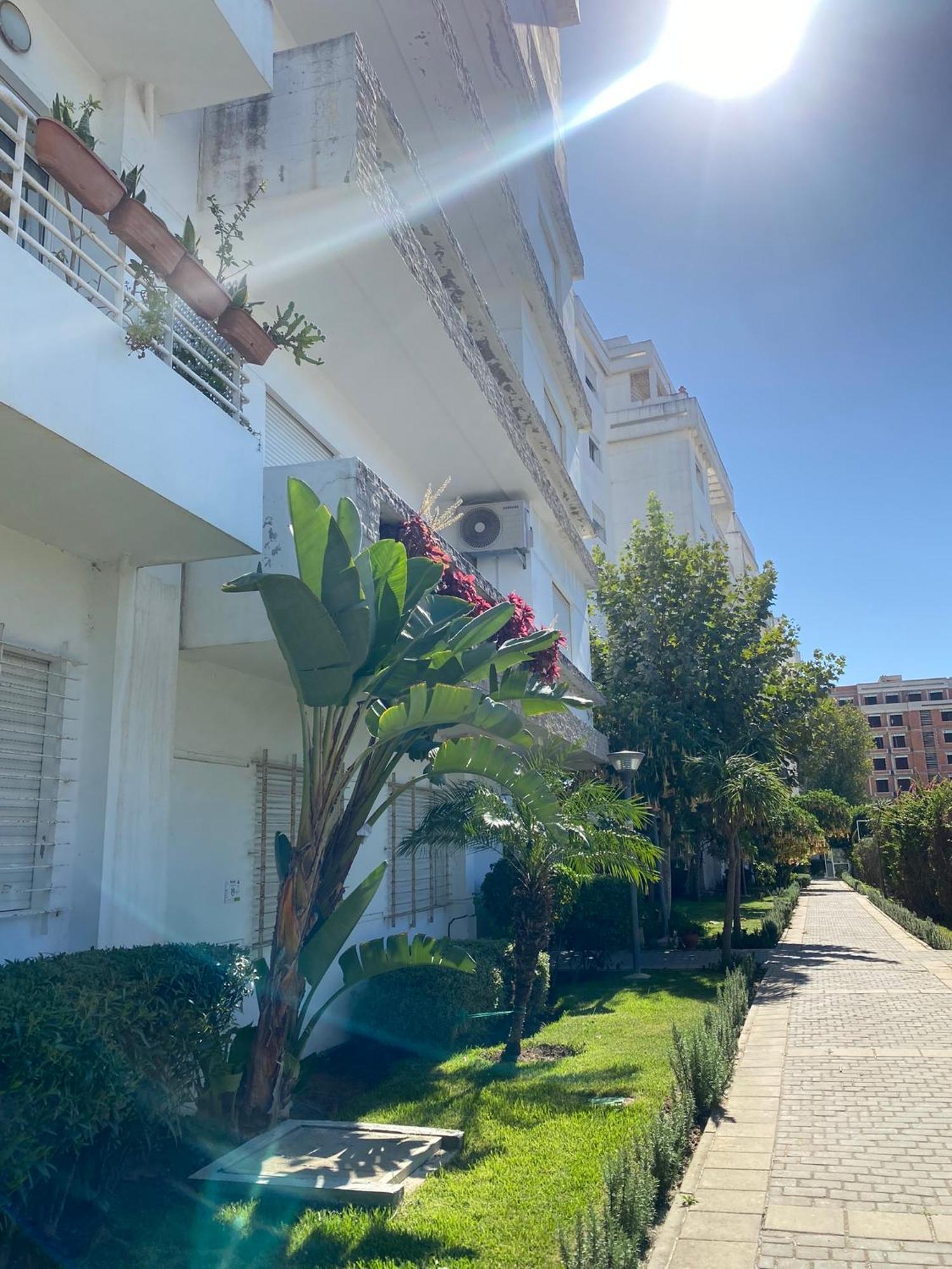 Moderne Appartement Met Tuin طنجة المظهر الخارجي الصورة